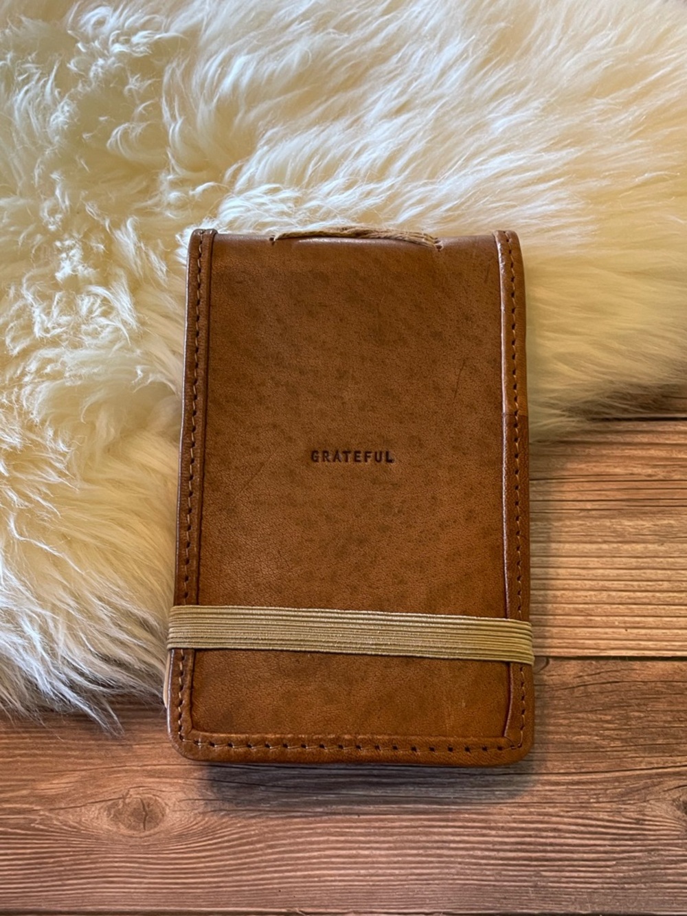 Sugarboo & Co. Leather Journal ~ Grateful